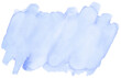 Blue brushstroke angle in rectangular shape background watercolor hand painted