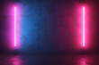 Neon Background, red and blue neon background, you tube studio background, YouTube thumbnail background  