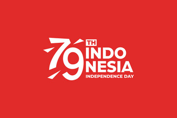 78th indonesia independence day logotype icon