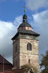 Canvas Print - Kirche St. Georg inSchmalkalden