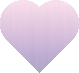 Wall Mural - heart shape drawn from straight lines. isolated on white background. love symbol modern, simple, vec