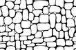 seamless pattern of stone arrangement in vector