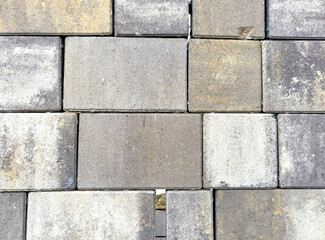 Wall Mural - Paving slabs as an abstract background. Texture