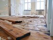 Room with Dismantled Floorboards