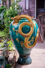 Canvas Print - THAILAND RATCHABURI POTTERY CERAMICS SHOP