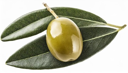 Wall Mural - olive isolated on transparent background old botanical illustration