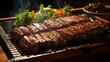 Yakiniku Grilled Wagyu Beef. Best For Banner, Flyer, and Poster