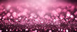 Glimmering Night Gala: A Lavish Affair of Pink, Glitter, and Confetti in a Luxurious Black and Pink Palette, Illuminated by the Shiny Glow of Bokeh - Pink & Black Abstract Background