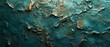 Sunlit view of a copper alloy surface with verdigris patina, capturing its greenish-blue texture