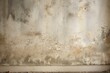 Unhealthy black mold and mildew from poor ventilation & high humidity. Generative AI