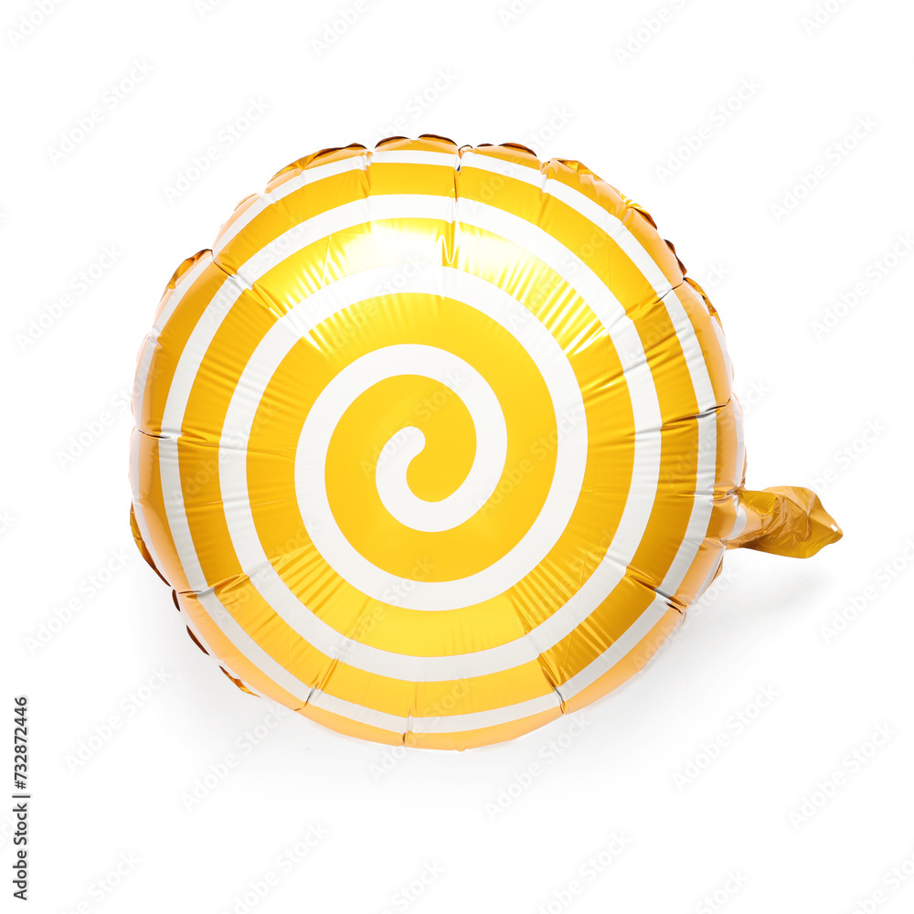 Balloon isolated on white background