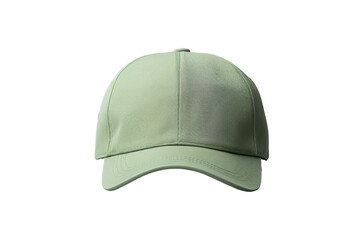 Wall Mural - Blank Green Cap Mockup Ready for Branding