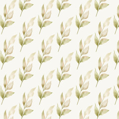 Green leaf pattern