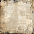 © Sweet_Harmony💙💛 - Newspaper paper grunge vintage old aged texture background