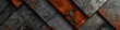 © Shahida - black and brown concrete surface texture generated by ai