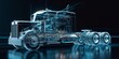 © xartproduction - Photorealistic Image of a truck Engine