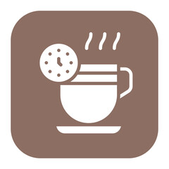 Canvas Print - Coffee Break Icon