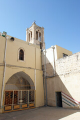 Canvas Print - Synagogue Church controlled by the Melkite Greek Catholic Church in the city of Nazareth Israel