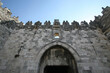 Damascus gate in the old city of Jerusalem, Israel