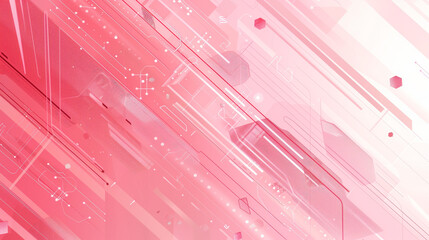 Baby pink cyber and tech background 