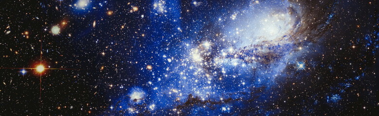 Wall Mural - space many light years far from the earth. elements of this image furnished by nasa.