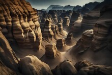View Of Rock Formations, ,