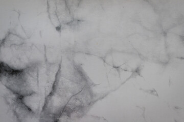 Wall Mural - Gray marble print fabric