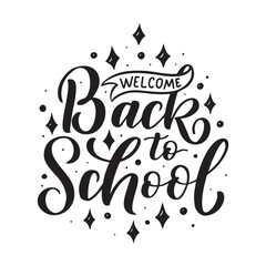 Wall Mural - welcome back to school