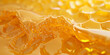 © Andrei - Abstract honey background banner or wallpaper. Honey business visual element