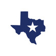 texas logo vector. lone star of texas logo vector.