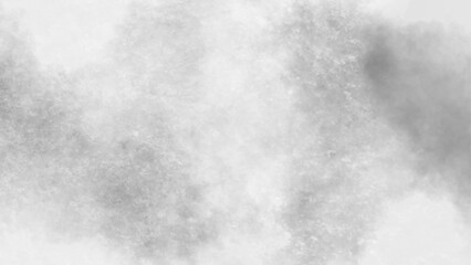 Wall Mural - Monochrome white and grey watercolor background. Abstract surface grey grunge painting texture. White watercolor background painting with cloudy