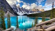 moraine lake banff national park canada