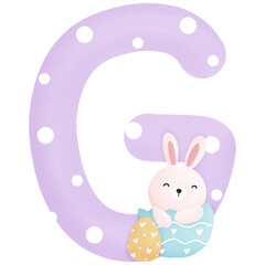 Wall Mural - Alphabet G Easter 