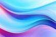 Vibrant neon background with flowing waves of lilac, turquoise, and blue streaks. Generative AI