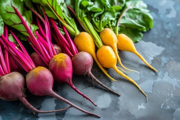 Poster - A Group of beets  Sitting on Top of a Table