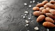 Glistening Sugar-Coated Almonds Close-Up