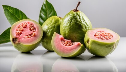 Sticker - Fruit with pink and green skin