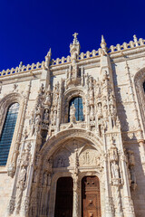 Wall Mural - Jeronimos monastery or Hieronymites Monastery in Lisbon, Portugal