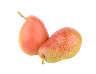 Poster - Red pear isolated on transparent png