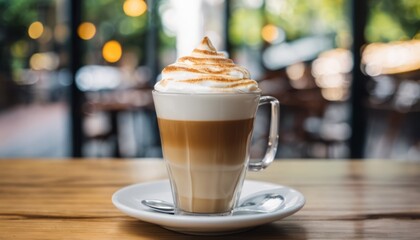 Sticker - A cup of coffee with whipped cream on top