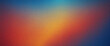 © Random_Mentalist - Blue red yellow gradient grainy background, blurred colors noise textured banner design,
