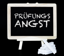 Canvas Print - Prüfungsangst