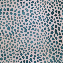 Poster - Pale Blue and Teal Leopard Print Textured Background. Textured background of pale blue and teal leopard spots.