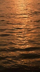 Canvas Print - Reflection of sunlight over Hooghly River surface