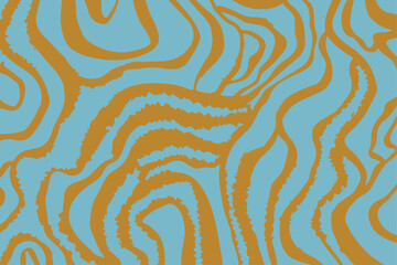 Wall Mural - Modern minimalist abstract doodle brush stroke painting seamless pattern. Stylish wavy marble background prints. Paint line background vector illustration. Hipster seamless pattern
