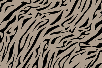 Wall Mural - Modern minimalist abstract doodle brush stroke painting seamless pattern. Stylish wavy marble background prints. Paint line background vector illustration. Hipster seamless pattern
