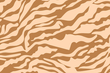 Wall Mural - Modern minimalist abstract doodle brush stroke painting seamless pattern. Stylish wavy marble background prints. Paint line background vector illustration. Hipster seamless pattern