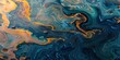 Colorful marbled oil paint design