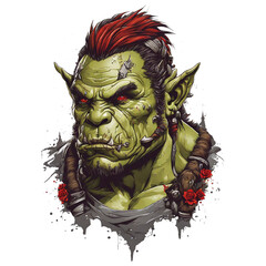 Wall Mural - Orc