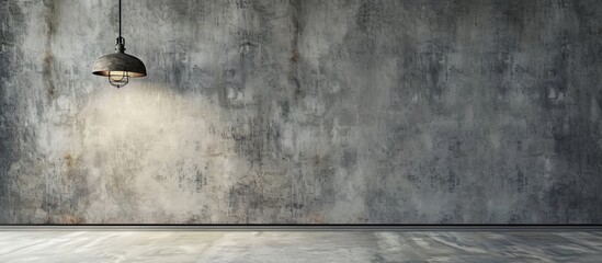 Wall Mural - Interior wallpaper background or cover can be enhanced with a cream that creates a textured concrete effect.